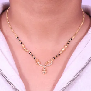Gleamming Aura Loop Mangalsutra